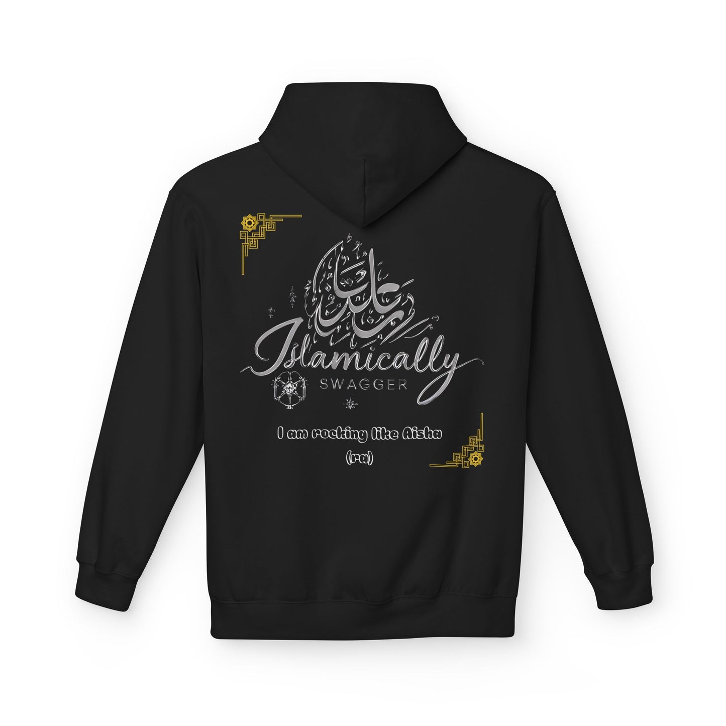Woman inspirational, empowering, Muslim hoodie- 'I am Rocking it like Aisha' Inspirational Female Confidence hoodie l Muslim fashion