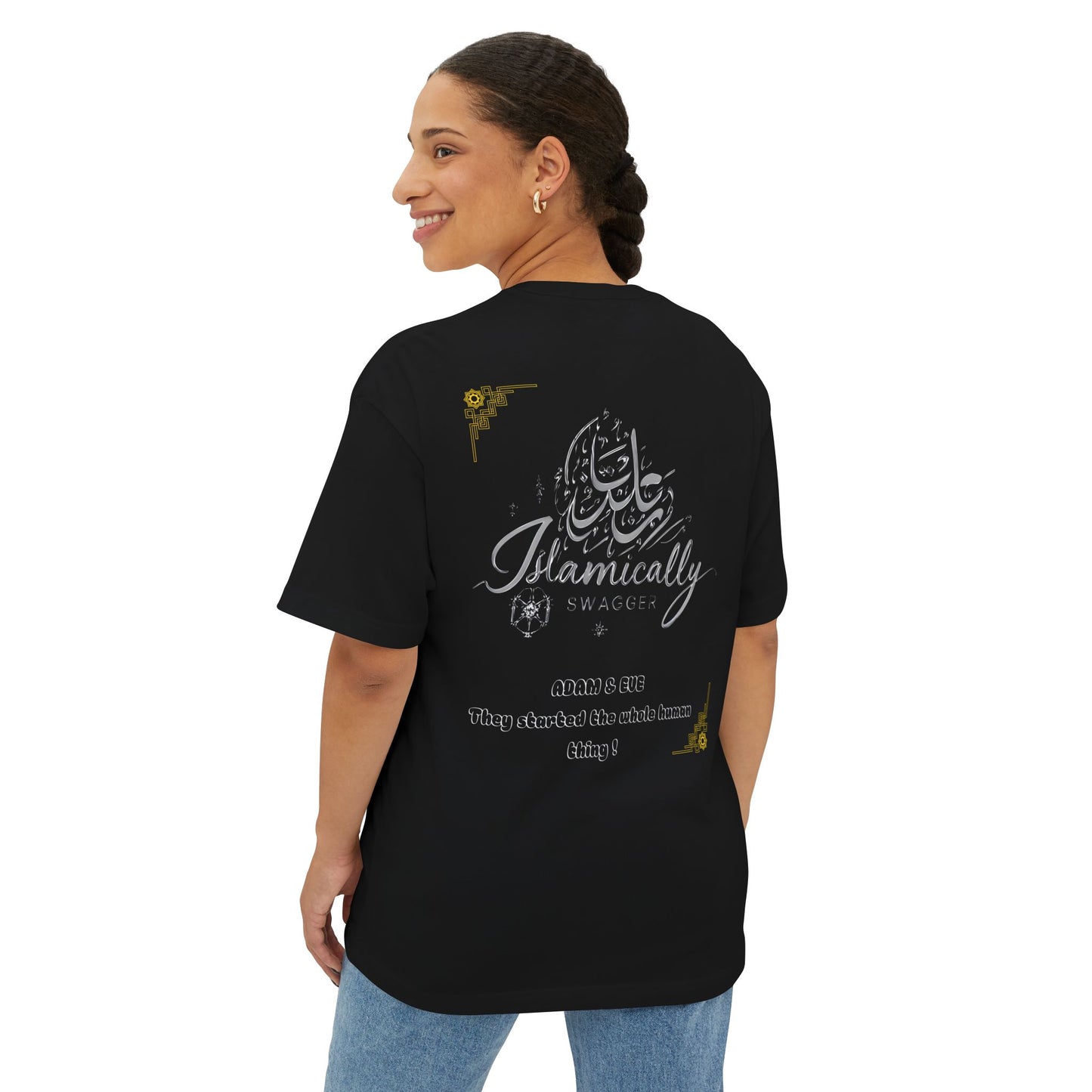 T-Shirt Adam & Eve Homage Unisex Jersey